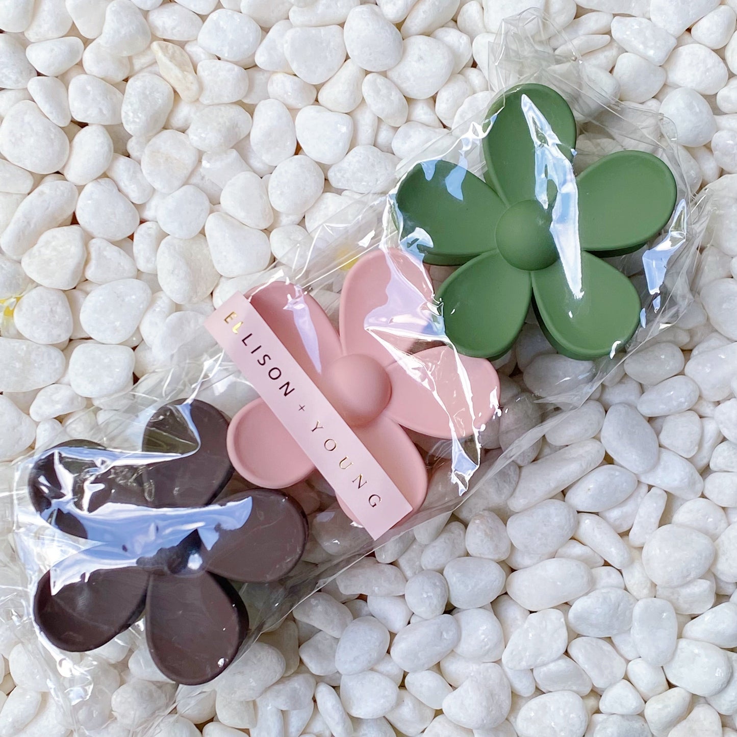 Daisy Days Hair Claw Set-3