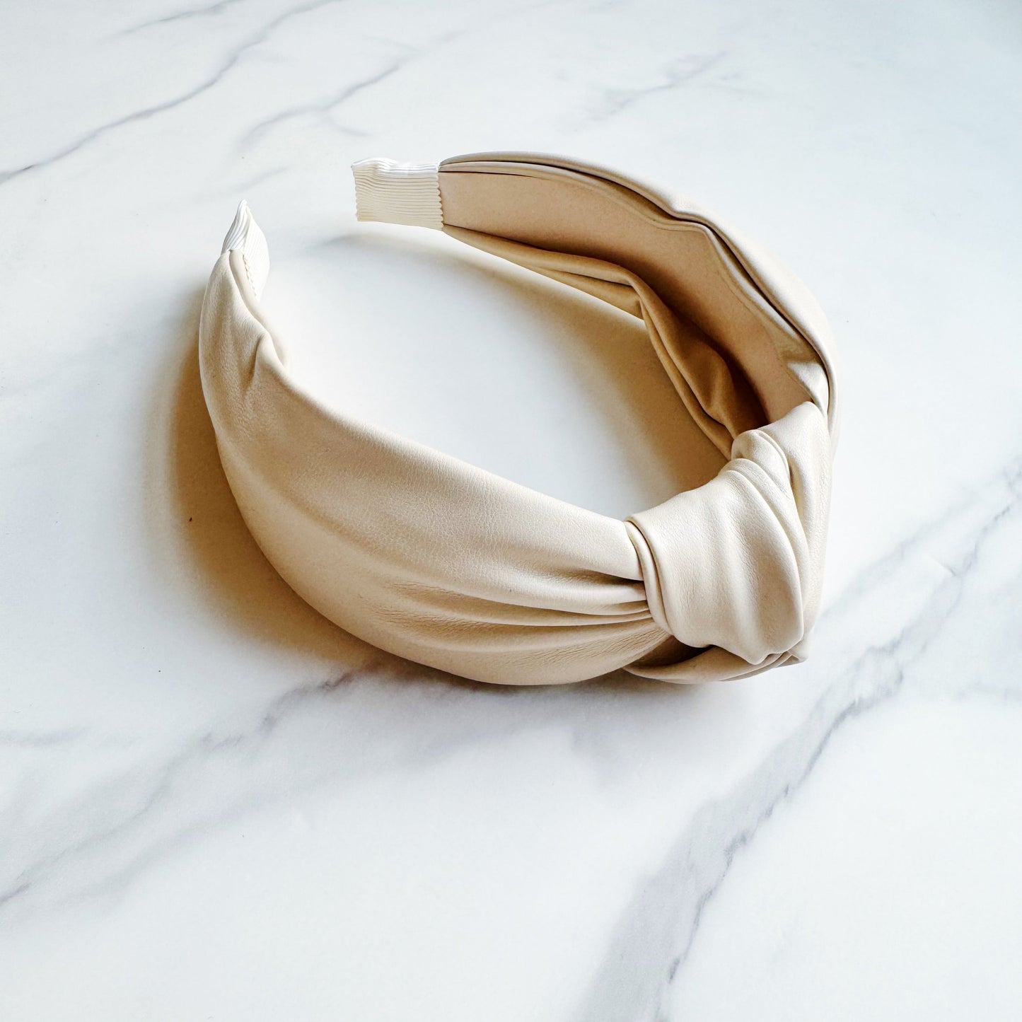 Leather Better Knotted Headband-2