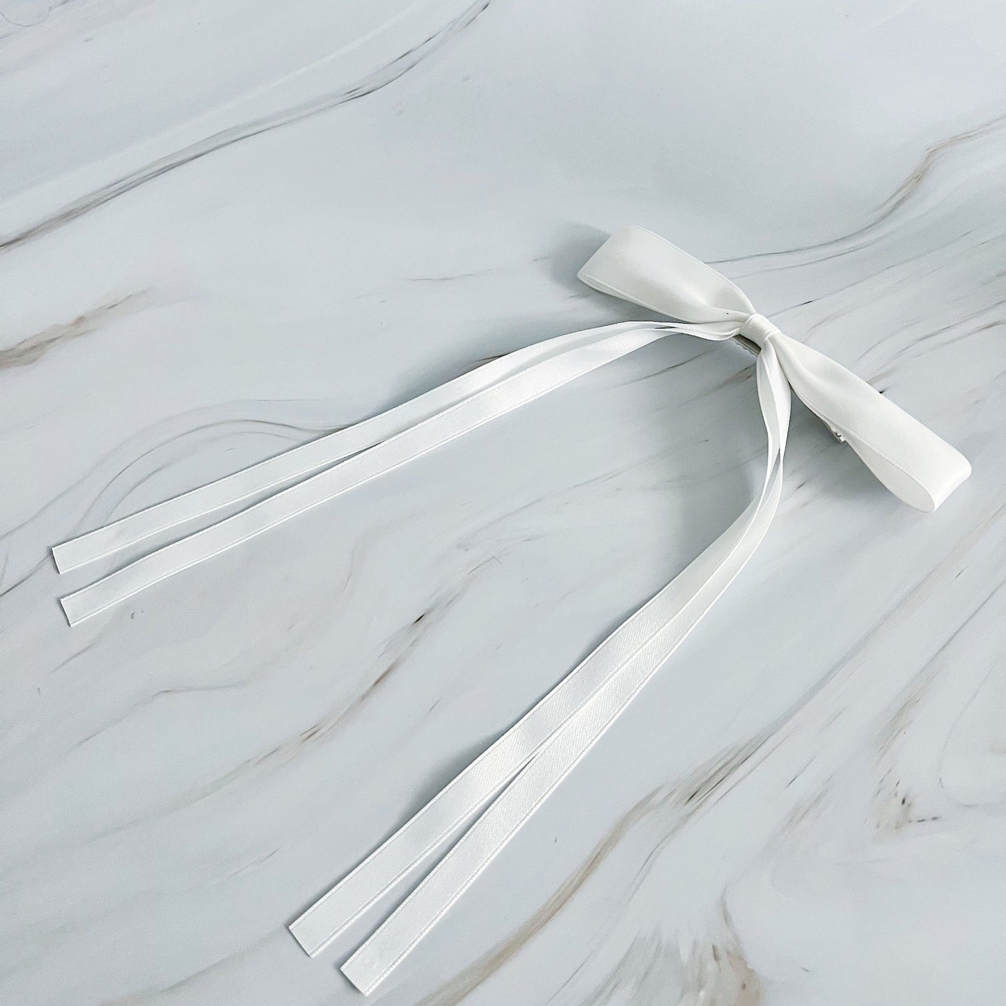 Ballerina Slim Bow Hair Clip Set Of 4-4