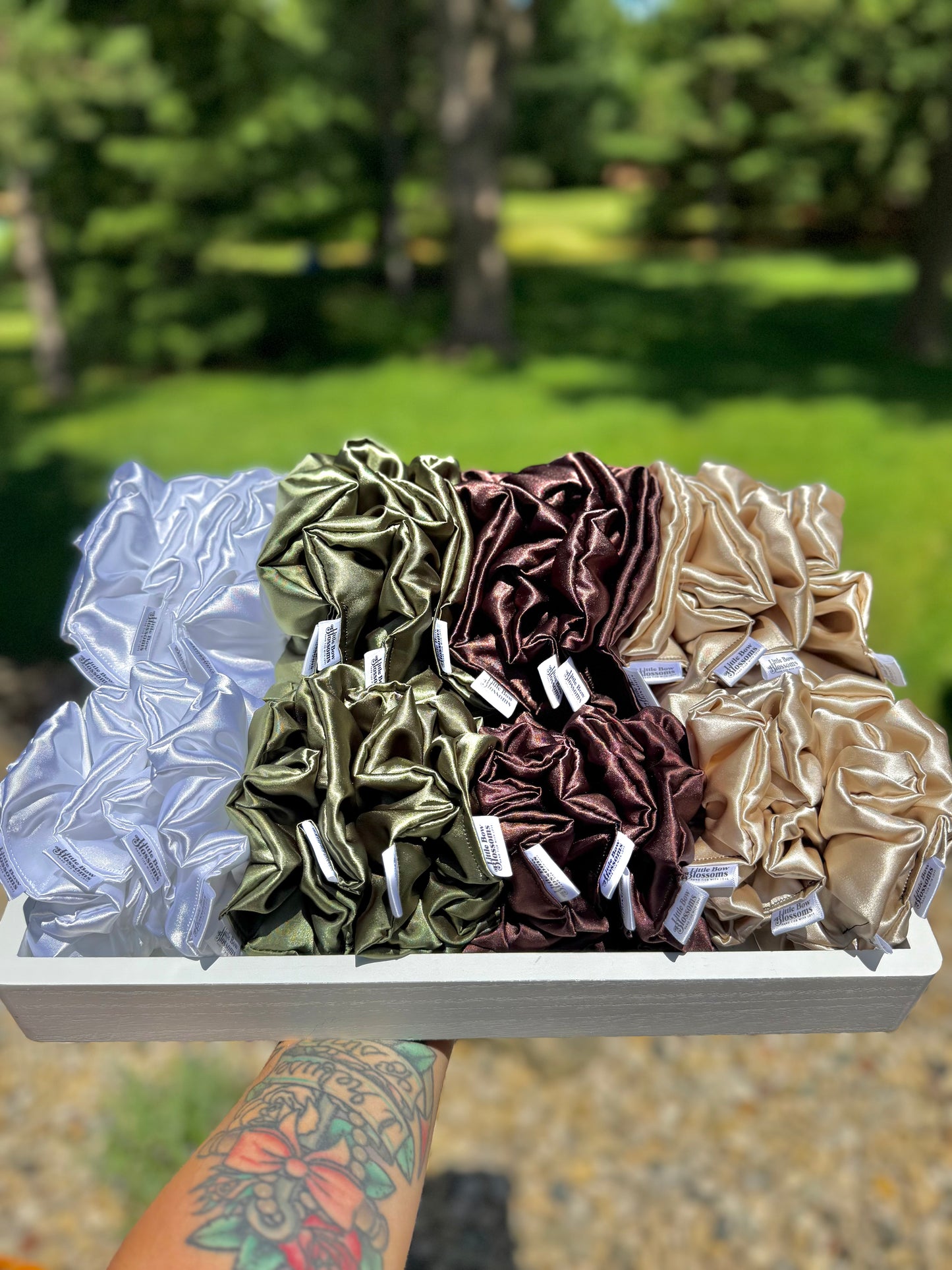 Satin Scrunchies