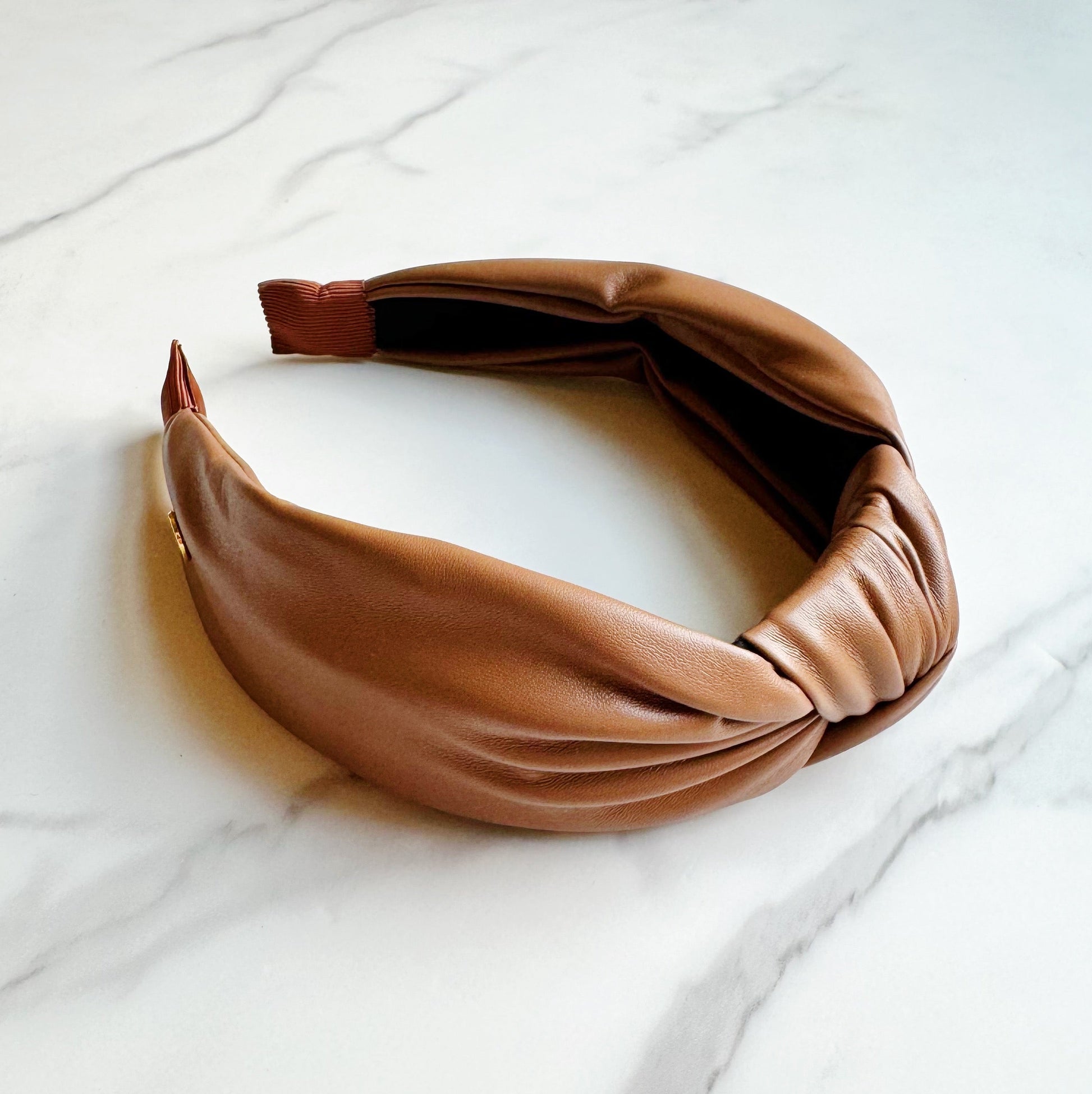 Leather Better Knotted Headband-3