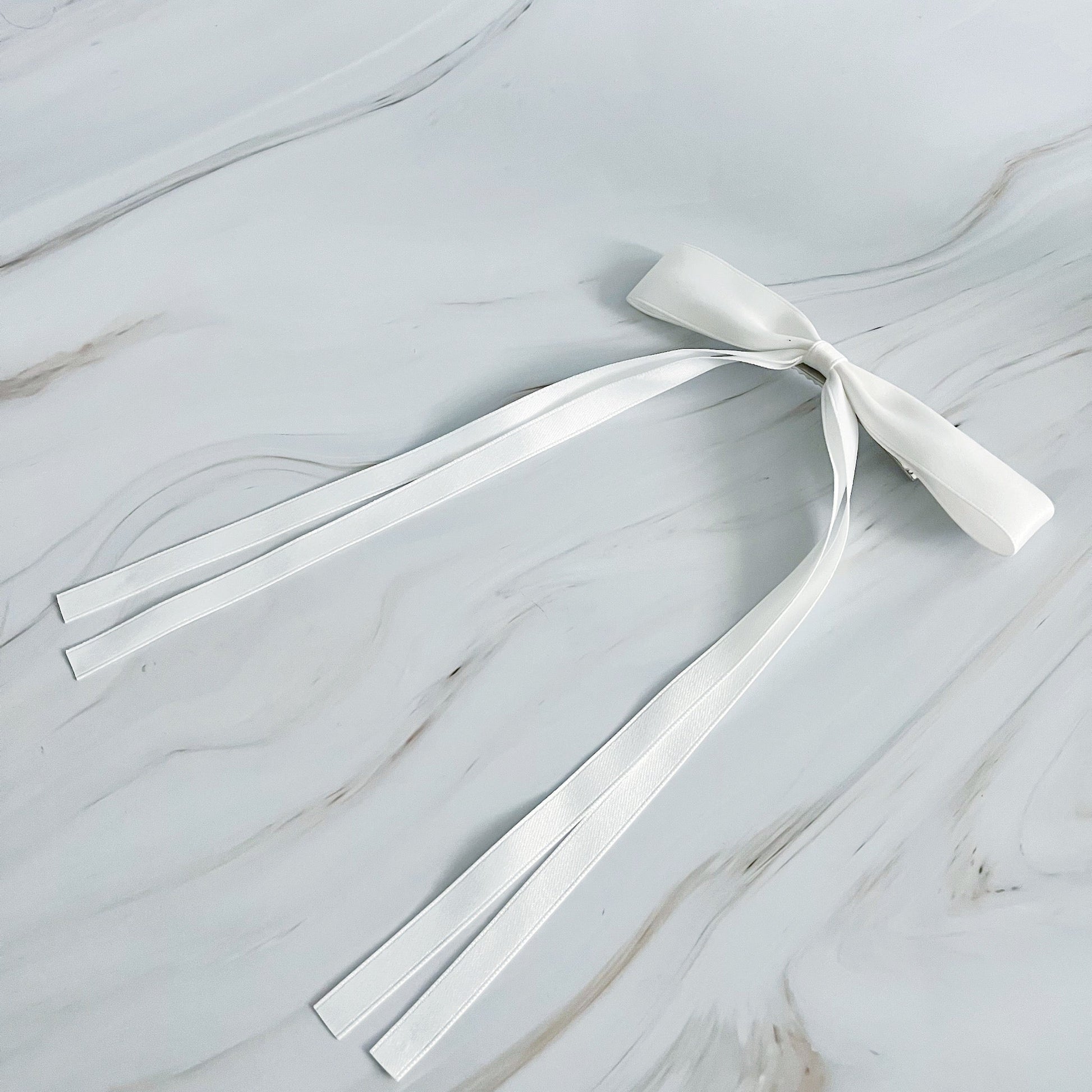 Ballerina Slim Bow Hair Clip Set Of 4-4